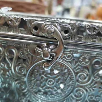 Железная коробка для салфеток, винтажный металлический полый держатель для салфеток, чехол для хранения беспорядка