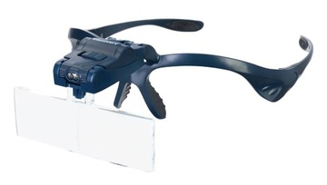 Okulary powiększające 3.5x, lupa nagłowna z LED / Discovery DGL 40