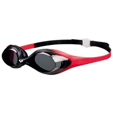 ARENA OKULARY PŁYWACKIE DLA DZIECI Spider JUNIOR red smoke black 6-14 lat