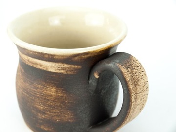 Керамическая кружка с ручкой для глинтвейна, 0,25л Garncarstwo Bogucki