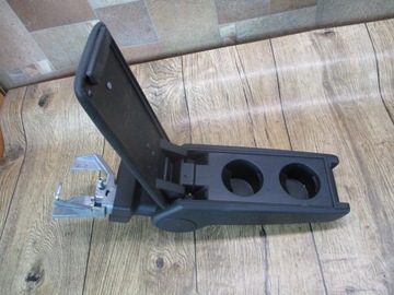 AUDI A3 8L PODŁOKIETNIK ORYGINAŁ CUP HOLDER CZARNY MATERIAŁ