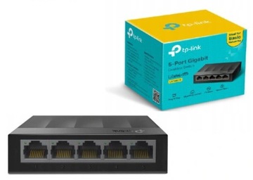 КОММУТАТОР TP-LINK LS1005G LAN РАЗВЕТВИТЕЛЬ 5 портов