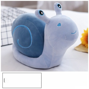 ПЛЮШ УЛИТКА МЯГКИЙ И КОМПАКТНЫЙ РАЗМЕР ИДЕАЛЬНО ДЛЯ ДЕТЕЙ