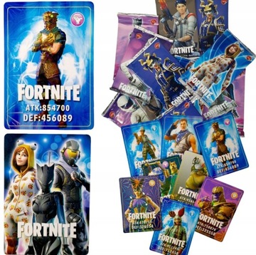 КАРТЫ FORTNITE 12 шт. НАБОР БУСТЕР 96 карт
