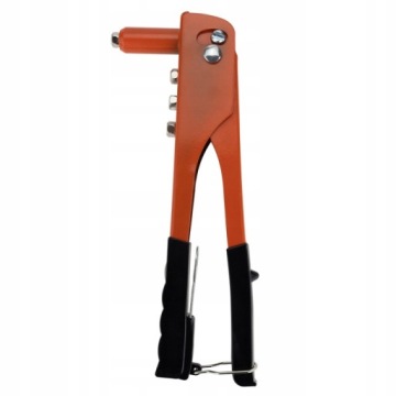 РУЧНОЙ ЗАКЛЕПОЧНИК ДЛЯ ЗАКЛЕПОК, 4 КОНЦА, ЦЕЛЬНЫЕ ЗАКЛЕПКИ