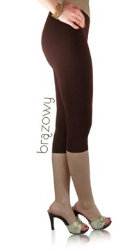 ЛЕГГИНГИ ИЗ ХЛОПКА+ЛИКА. Размер 3/4 л