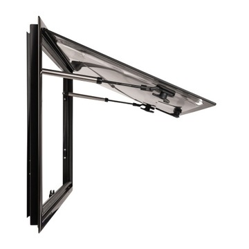 Боковое окно для кемпера с москитной сеткой и рольставней, ДЕЛЬТА 700х450 мм