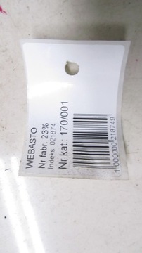 ОТОПЛЕНИЕ TRAFIC III WEBASTO HYDRONIC D5S 252634