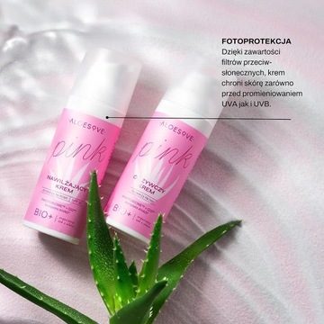 ALOESOVE PINK Увлажняющий дневной крем для лица SPF30