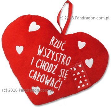 PODUSZKA Rzuć wszystko i chodź się całować