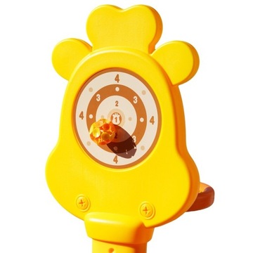 Zestaw Do Gry W Koszykówkę Żyrafa Kosz + Piłka 3w1 Regulacja Tarcza Ring