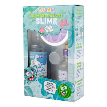 TUBAN ZESTAW SUPER SLIME XL ZAPACHOWY ARBUZ