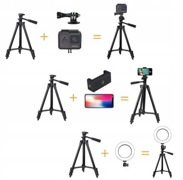 РУЧКА-ШТАТИВ SUPER 4в1 ДЛЯ КАМЕРЫ ТЕЛЕФОНА