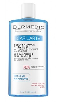 Dermedic Capilarte Szampon regulacja sebum 300ml