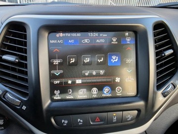 Jeep Cherokee V Terenowy 3.2 V6 272KM 2017 JEEP CHEROKEE Overland V6 3.2l benzyna 272KM 4X4 Salon PL LPG Wentylacja, zdjęcie 13