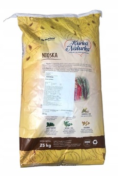 Корм KURKA NATURKA для кур-несушек 25кг крошка