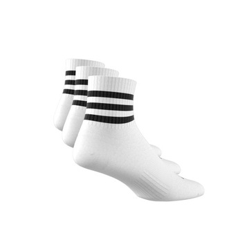 Skarpety adidas 3-Stripes Cushioned Mid-Cut Socks