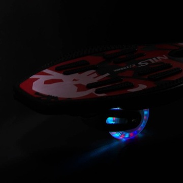 Скейтборд Waveboard со светодиодными тормозными колесами ABEC-7 ДО 50 кг НИЛЬЕВ