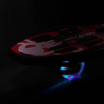 NILS Скейтборд Вейвборд Светящиеся Светодиодные Колеса