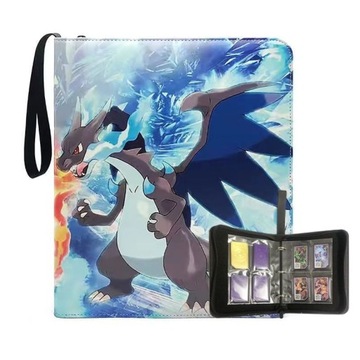 ALBUM segregator na 900 KART POKEMON z uchwytem