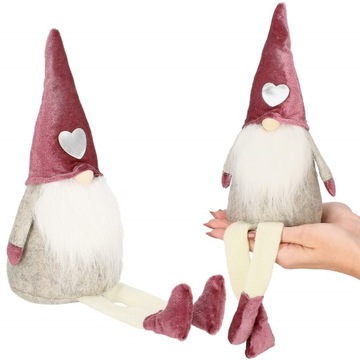 РОЖДЕСТВЕНСКИЙ ГАРНИК СИДЯЩИЙ РОЖДЕСТВЕНСКИЙ ПОДАРОК ​​ПОД ЕЛКОЙ 40 СМ УКРАШЕНИЕ