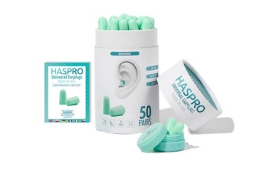 БУШИ 38дБ HASPRO TUBE ЗЕЛЕНЫЕ 100 шт. + ЧЕХОЛ.
