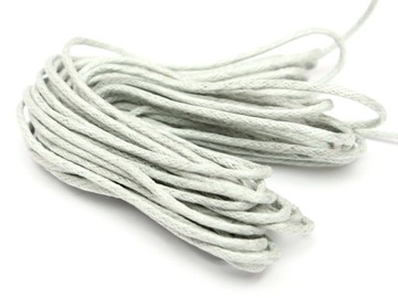 Sz4 Sznurek woskowany jubilerski 10M 1mm szary