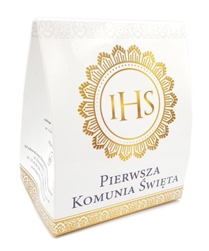Krówki cukierki podziękowania dla gości I Pierwsza KOMUNIA Święta