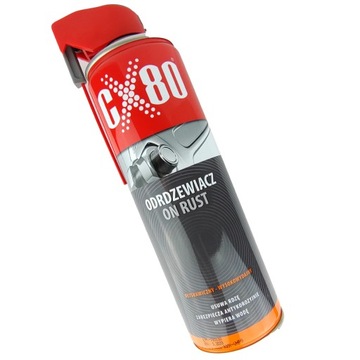 CX80 ON RUST ODRDZEWIACZ DUO SPRAY UŁATWIA DEMONTAŻ 500ML