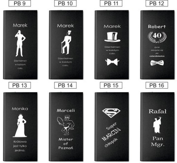 Power Bank z grawerem - pojemność 4000mAh