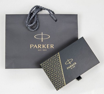 Шариковая ручка Parker IM black GT, подарочная коробка, кожаный футляр