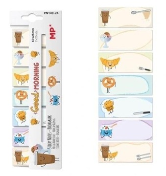 KARTECZKI SAMOPRZYLEPNE INDEKSUJĄCE GOOD MORNING