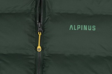 Alpinus Мужская зимняя куртка с капюшоном, размер L