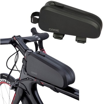 SAKWA ROWEROWA WODOODPORNA TORBA NA RAMĘ ROWER POJEMNA 1,4L ŁATWY MONTAŻ