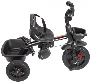 Корзина с ремнями для трехколесного велосипеда HyperMotion Tobi VECTOR Черный