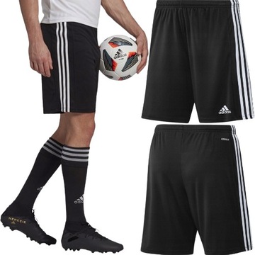 SPODENKI ADIDAS TRENINGOWE SPORTOWE SQUADRA 21 CZARNY R.M