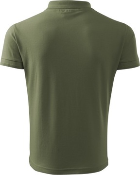 Koszulka POLO męska do tenisa PREMIUM khaki