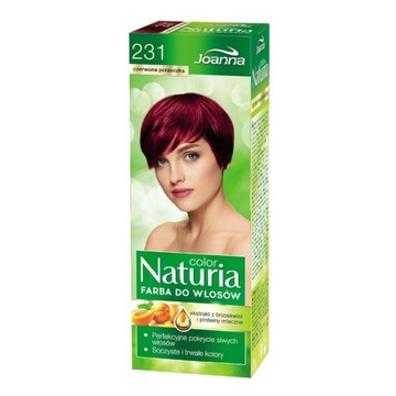 JOANNA Naturia Color Farba 231 Czerwona Porzeczka