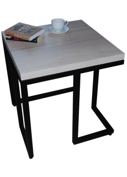 Stolik Kawowy metal kwadratowy 50 x 50