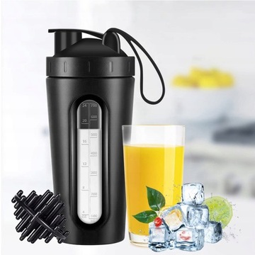 SZEJKER Koktajli Odżywek Shaker Bidon na siłownię