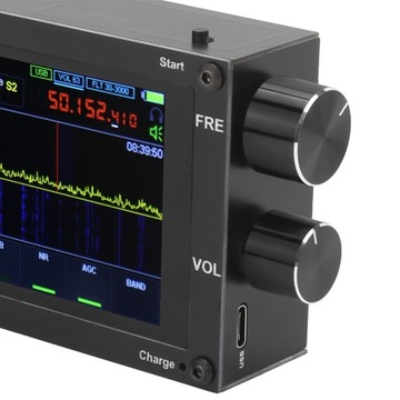 Приемник SDR Портативный анализатор радиосигналов Полночастотный DSP