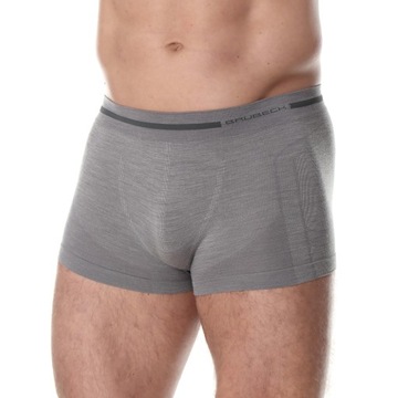 Wełniane bokserki męskie BRUBECK COMFORT WOOL XL