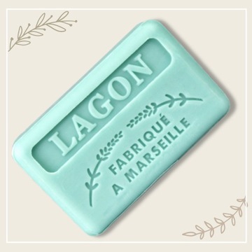 Мыло Марсельское 125г в бруске Laguna Exotic Beautiful Fragrance
