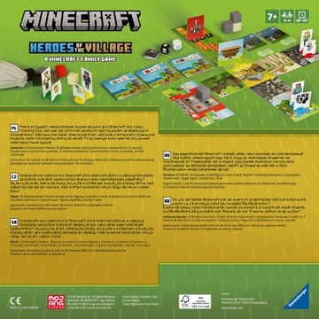 НАСТОЛЬНАЯ ИГРА MINECRAFT RAVENSBURGER СПАСЕНИЕ ДЕРЕВНИ ДЛЯ ДЕТЕЙ