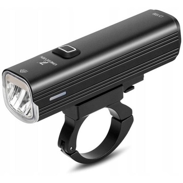 LAMPKA ROWEROWA PRZEDNIA LED 1000lm 5 TRYBÓW MOCNA 4800mAh + LAMPKA TYLNA