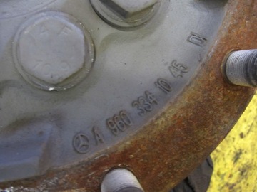 СТУПИЦА КОЛЕСА ACTROS MP4 ПЕРЕДНИЙ ТОРМОЗНОЙ ДИСК