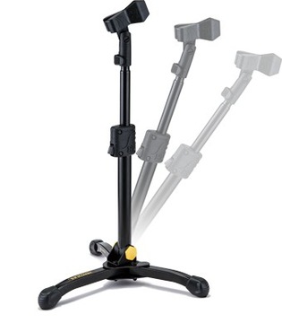 Прямая настольная подставка для микрофона Hercules MS 300 B, подставка для микрофона