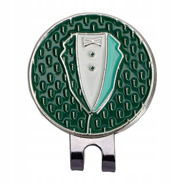 Забавный металлический зажим для маркера для мяча для гольфа