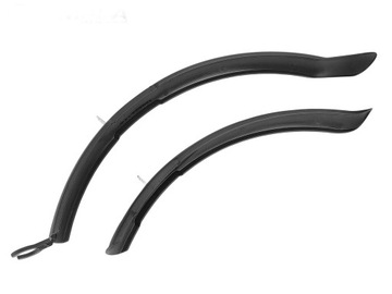КОМПЛЕКТ ПЕРЕДНИХ И ЗАДНИХ КРЫЛЬЕВ, ЧЕРНЫЙ КОМПЛЕКТ