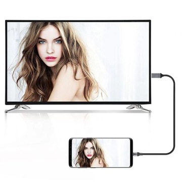 КАБЕЛЬ-АДАПТЕР MHL USB C НА HDMI 4K ДЛЯ ТЕЛЕФОНА MACBOOK 200 СМ